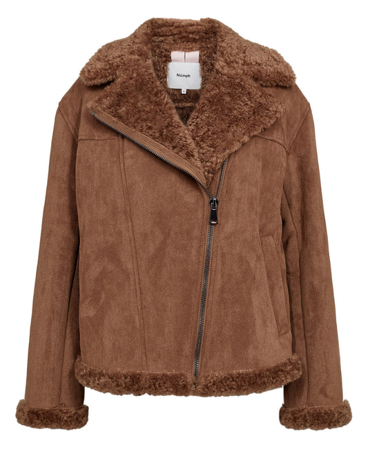 NUMINDA BIKER JACKE BRAUN