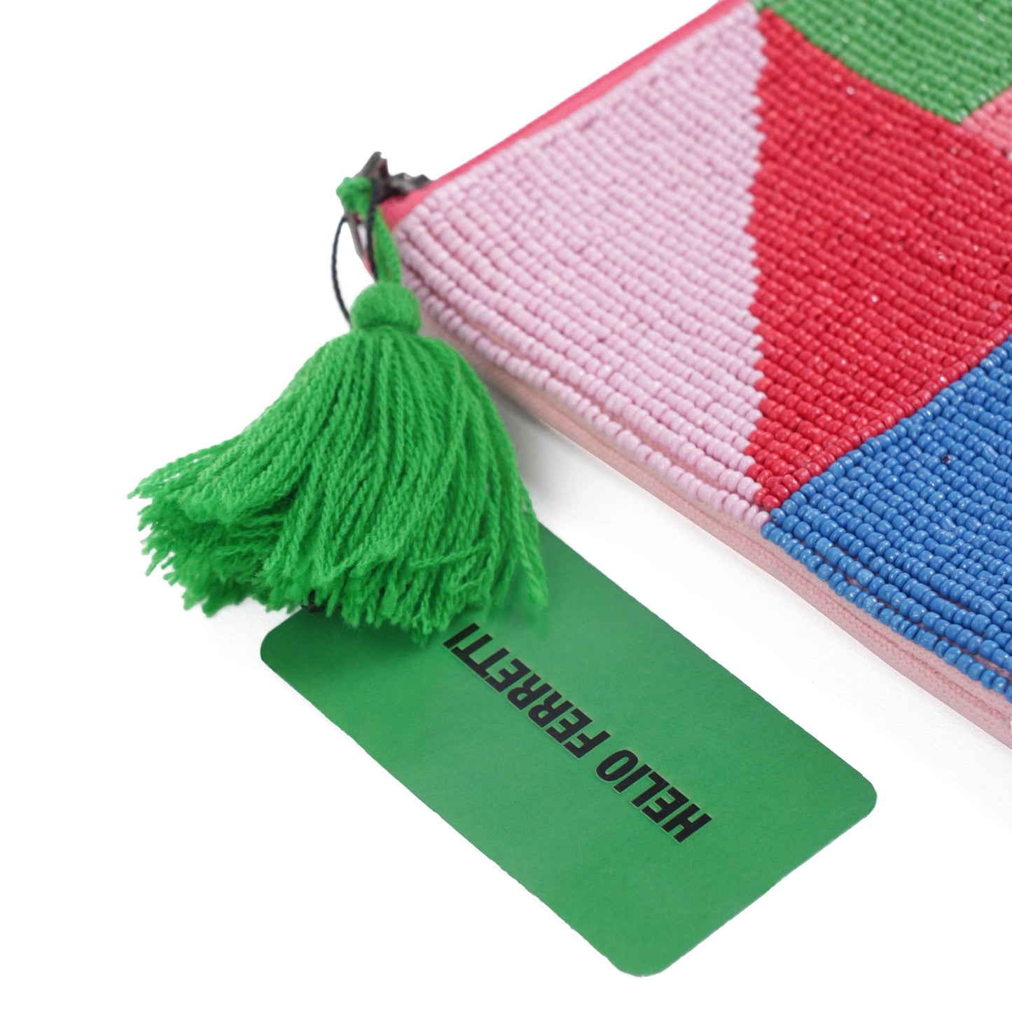 KOSMETIKTASCHE CLUTCH MUSTER GEOMETRISCH