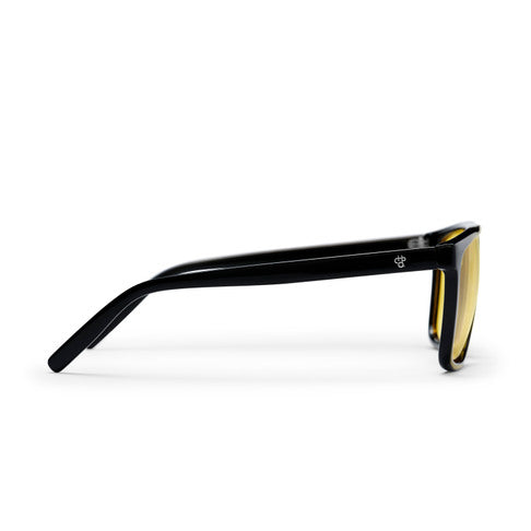 SONNENBRILLE CHPO SILJAN SCHWARZ GELB