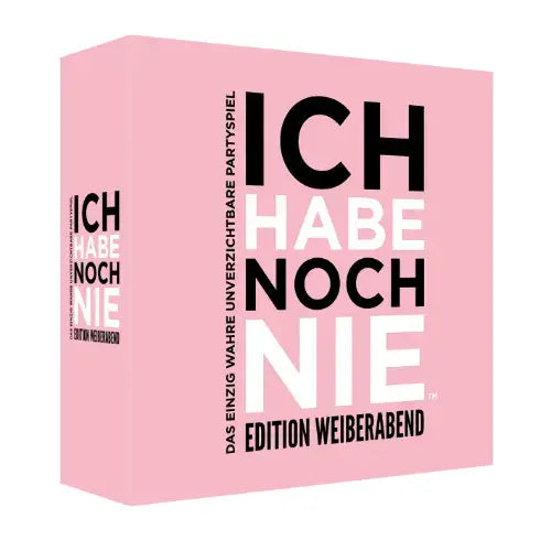 KARTENSPIEL ICH HABE NOCH NIE MÄDELSABEND