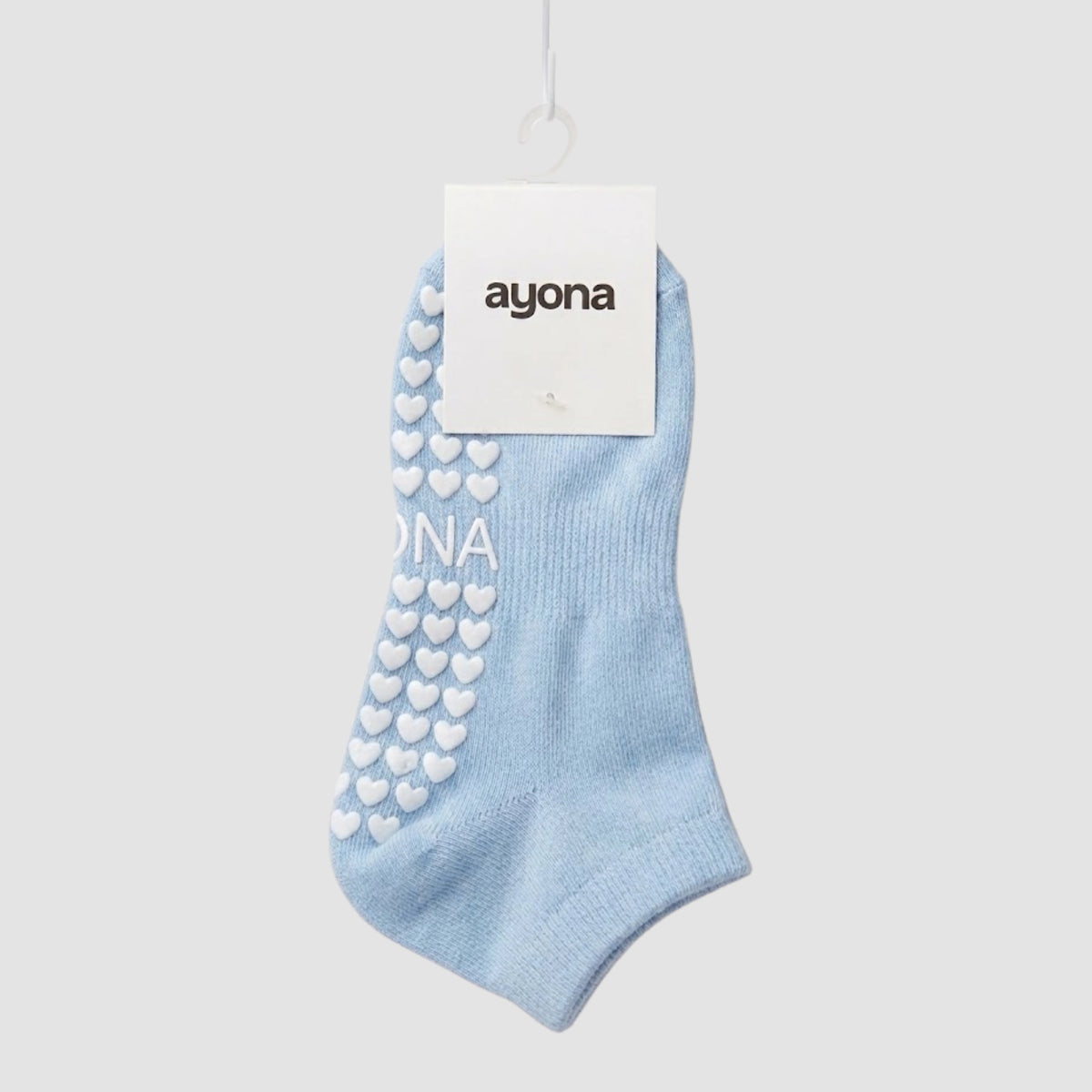LOW RISE GRIP PILATES SOCKEN – BLAU