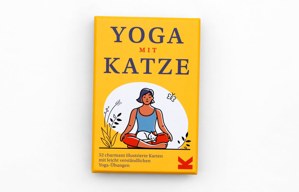 KARTEN YOGA MIT KATZE