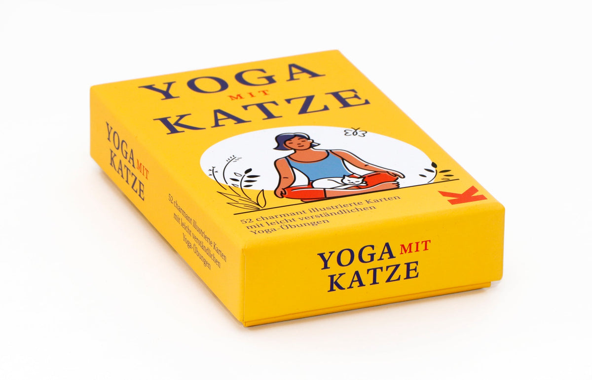 KARTEN YOGA MIT KATZE
