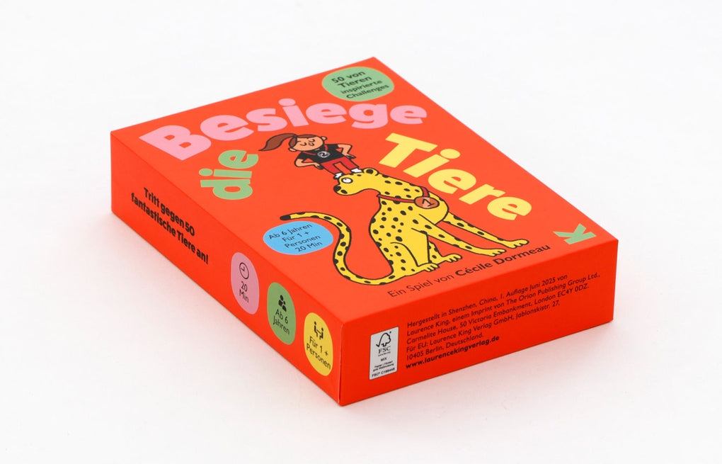 KARTENSPIEL BESIEGE DIE TIERE