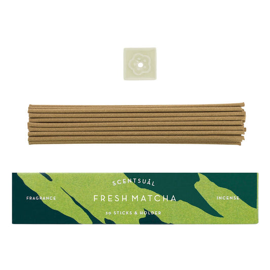 SCENTSUAL RÄUCHERSTÄBCHEN - GRÜNER TEE MATCHA