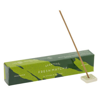 SCENTSUAL RÄUCHERSTÄBCHEN - GRÜNER TEE MATCHA