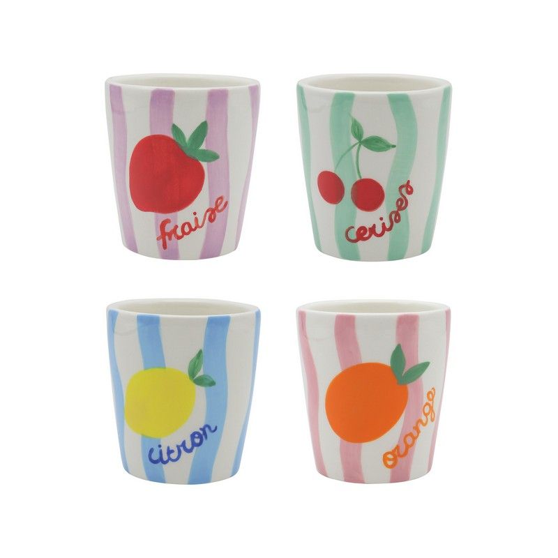 BECHER MUG VALENTINA FRUITS