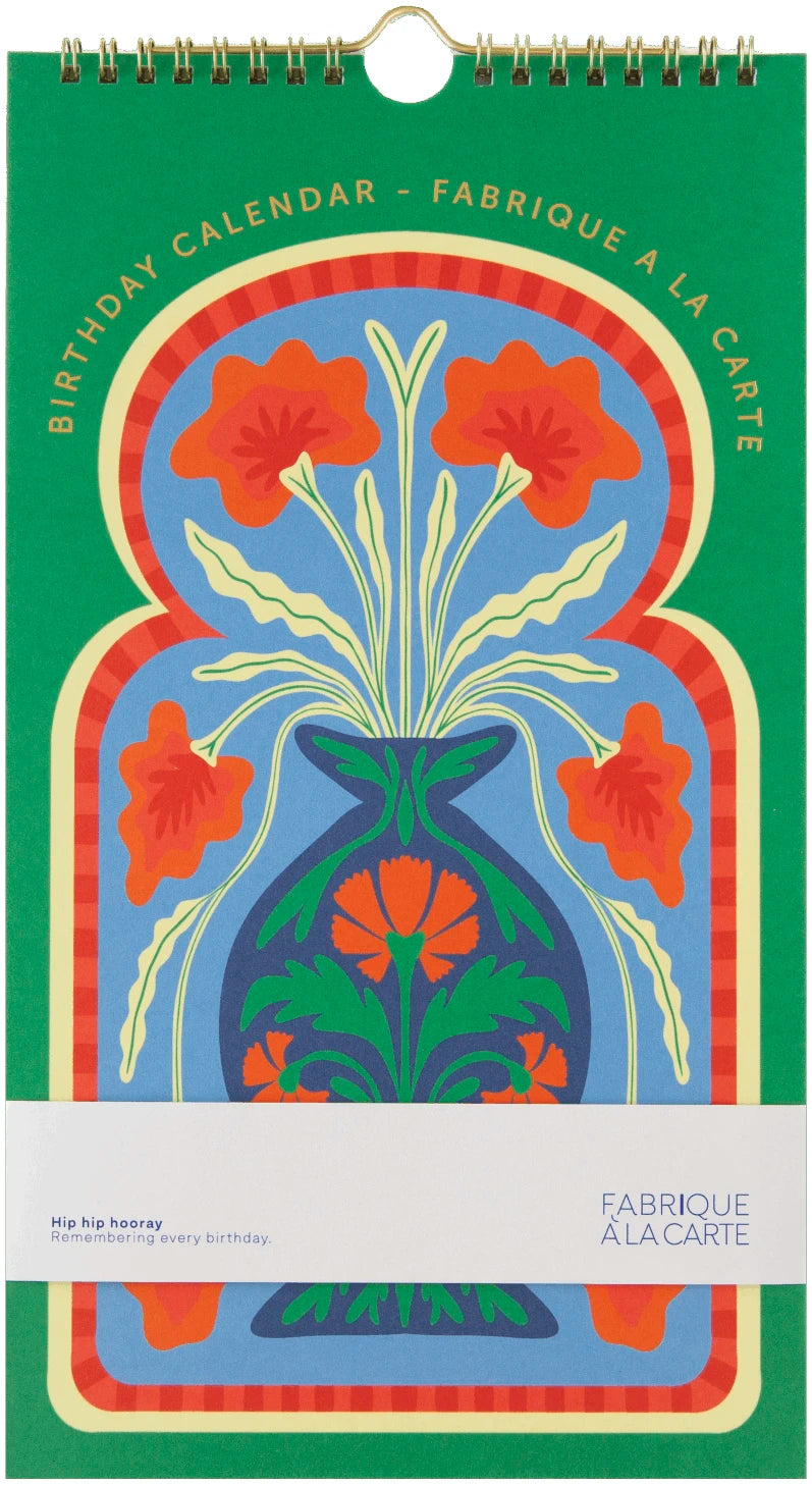 KALENDER BIRTHDAY BLUMENVASE