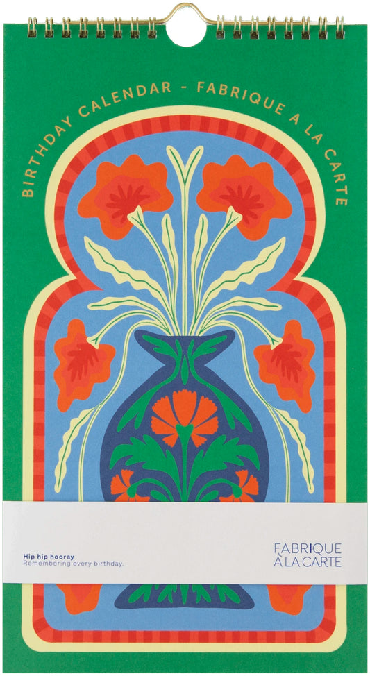 KALENDER BIRTHDAY BLUMENVASE