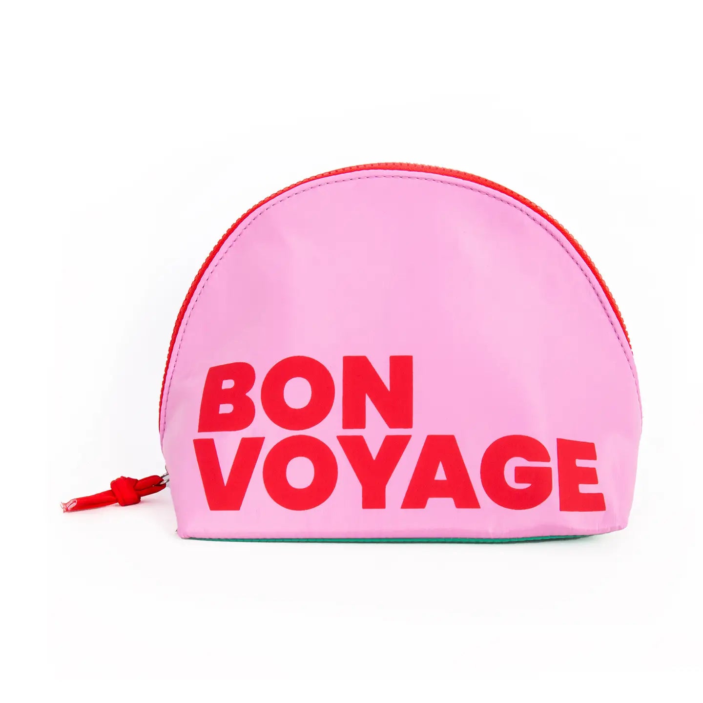 KULTURBEUTEL BON VOYAGE ROSA ROT