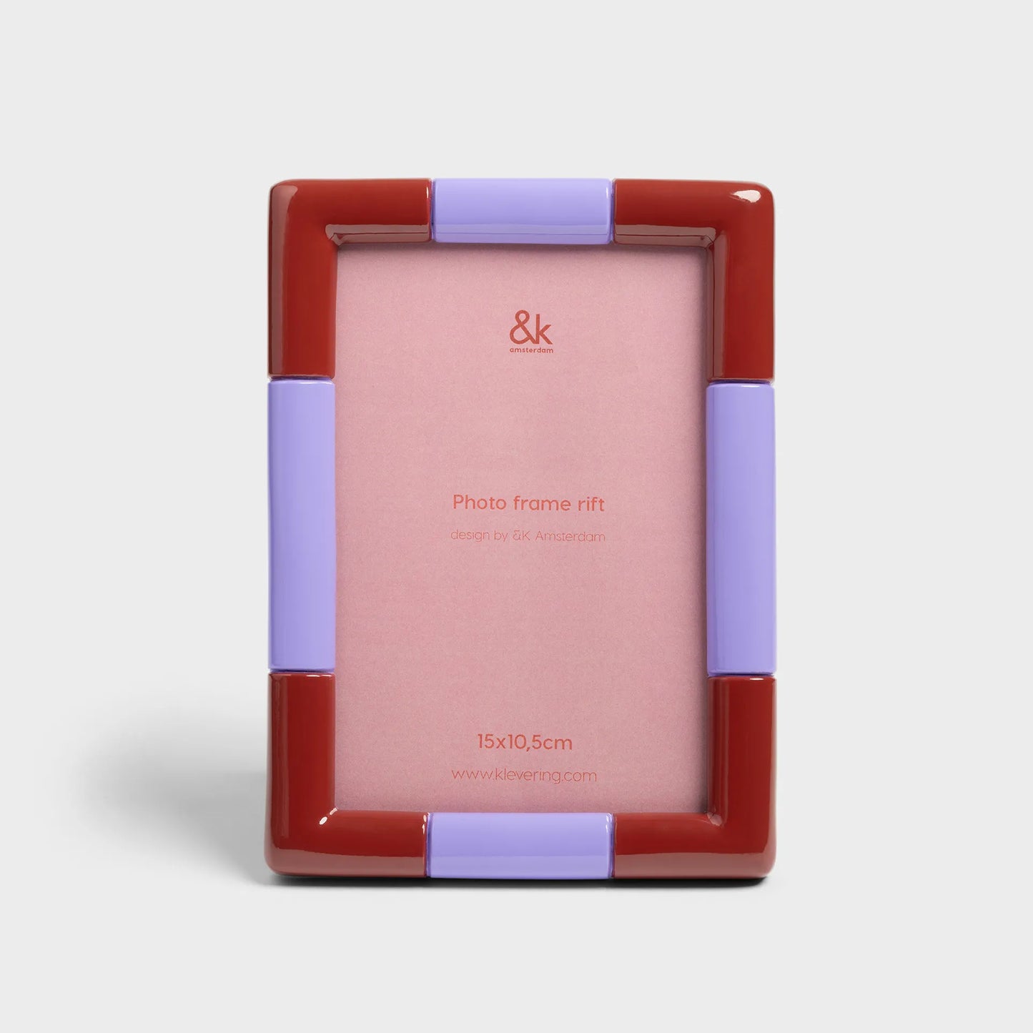 BILDERRAHMEN RIFT BURGUNDY