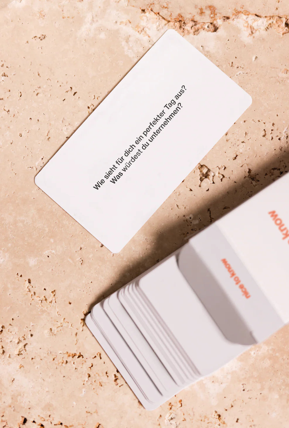 KARTENSPIEL - THE DEEP TALK - CONNECTING CARDS