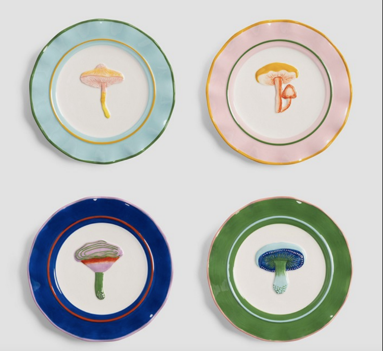 TELLER MAGIC MUSHROOM GRÜN