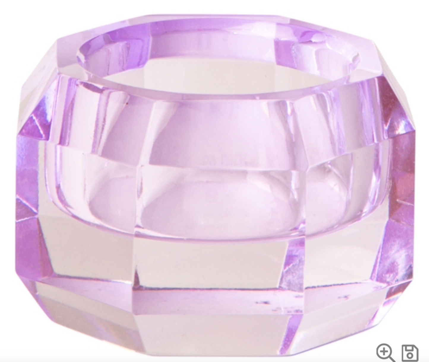 KRISTALLHALTER IN VIOLETT