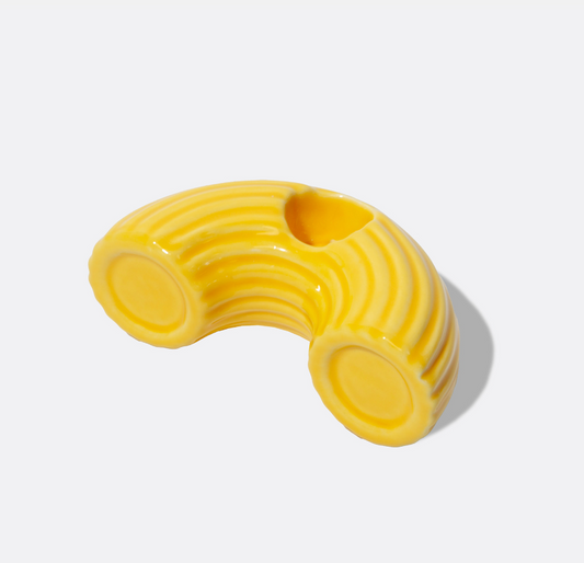 KERZENHALTER PASTA GELB