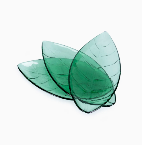 VORSPEISETELLER BLATT GRÜN