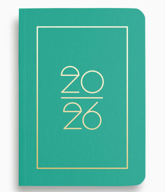 TASCHENKALENDER DIN A6 GRÜN