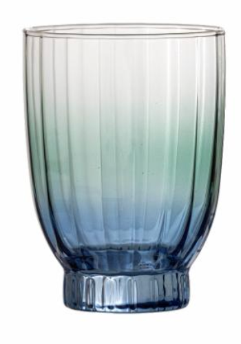 GLAS NICOLINE VERLAUF BLAU