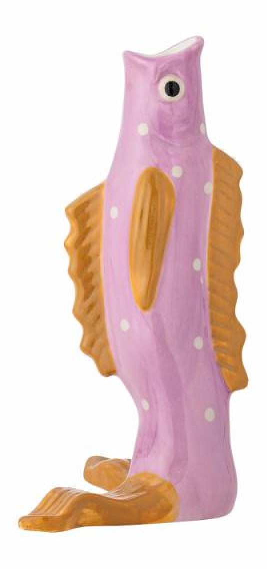 VASE MAKO FISCH ROSA