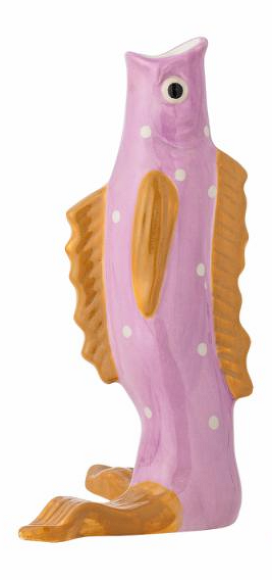 VASE MAKO FISCH ROSA