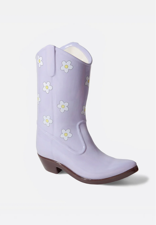 VASE RODEO COWBOY BOOT
