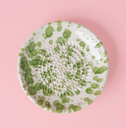 REIBPLATTE + PINSEL Ø14 CM KLEIN