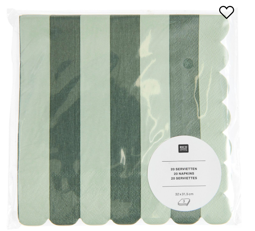 SERVIETTEN RICO DESIGN