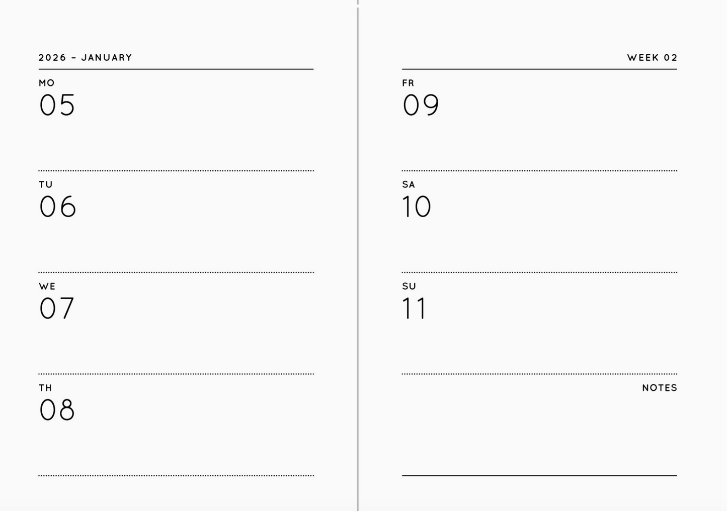 TASCHENKALENDER DIN A6 HELLBRAUN