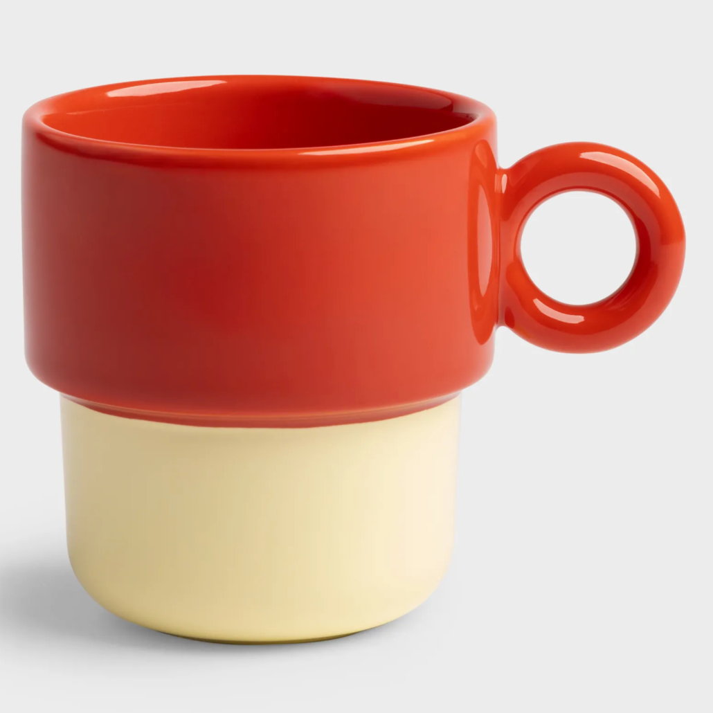 BECHER CHIQUITO ROT/GELB