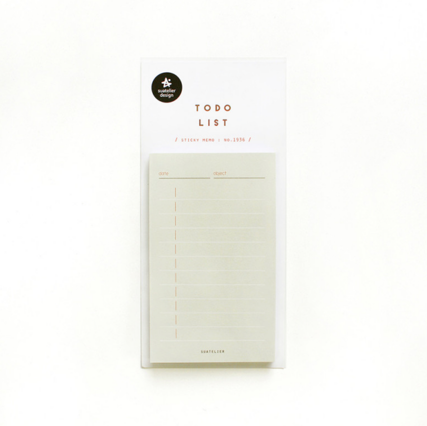 DAILY PLAN / STICKY MEMO