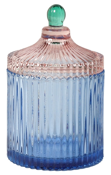 BONBONNIERE BLAU/ROSA MITTEL