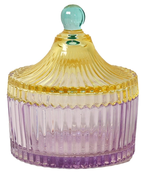BONBONNIERE VIOLETT/GELB KLEIN
