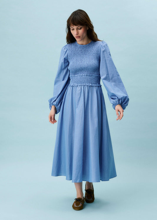 KLEID AMARYLLIS BLEU CLAIR