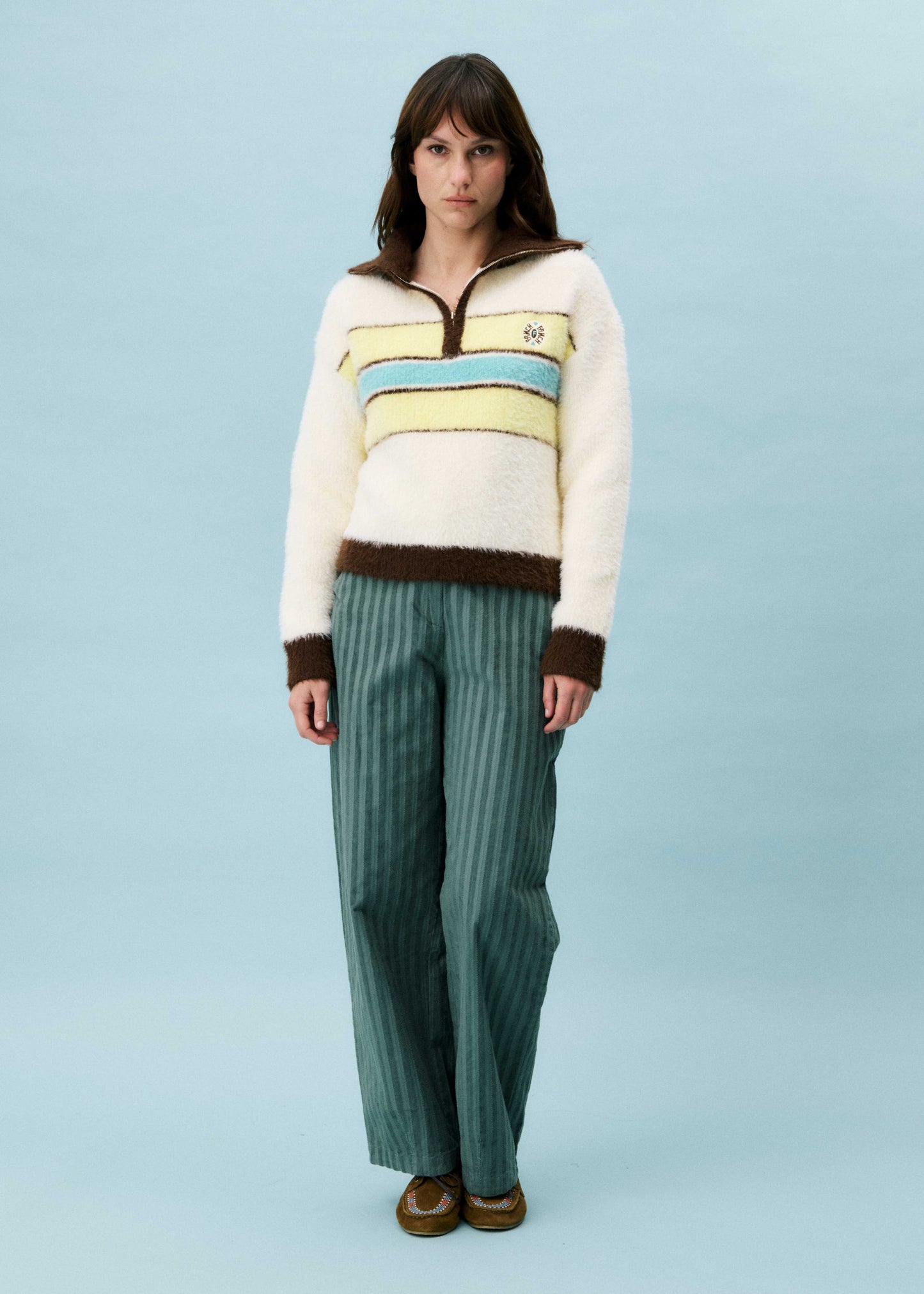 SYLVAINE HOSE WATER-GREEN