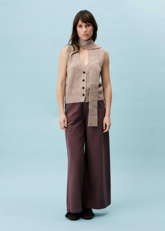 JEANS SAUGE AUBERGINE