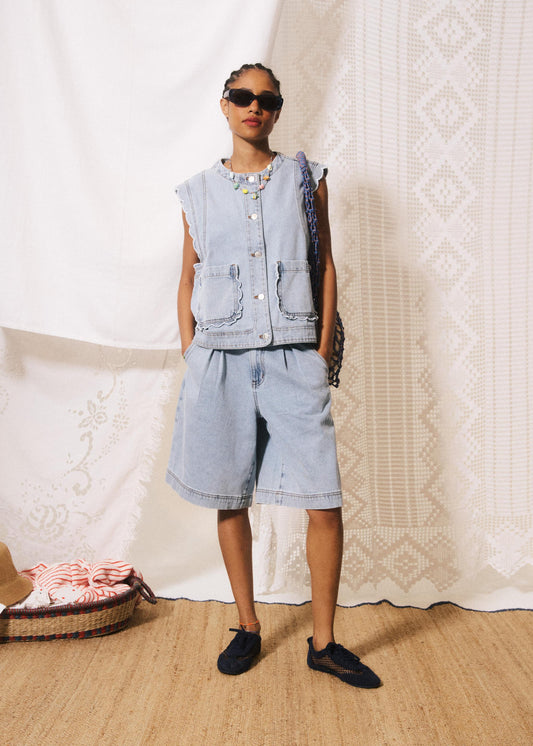 WESTE LILLO JEANSBLAU