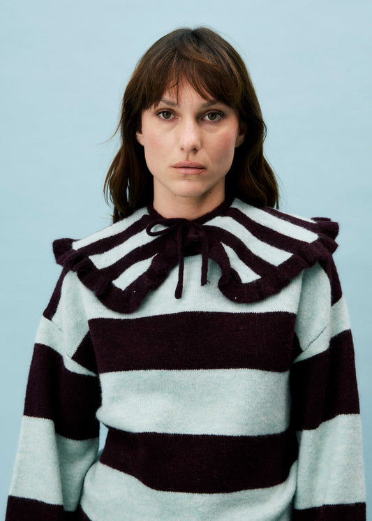 PYRONIA PULLOVER WATER-GREEN