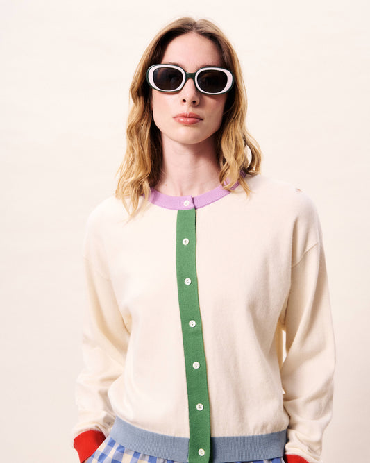 CARDIGAN PATRICK CREME