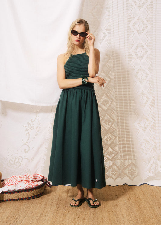 KLEID LUCIA STRANDGRÜN