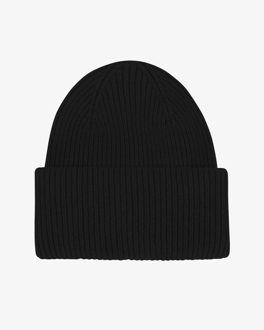 COLORFUL STANDARD MERINO WOLLE MÜTZE DEEP BLACK