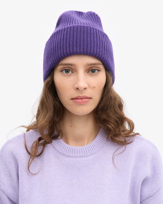 COLORFUL STANDARD MERINO WOLLE MÜTZE ULTRA VIOLET