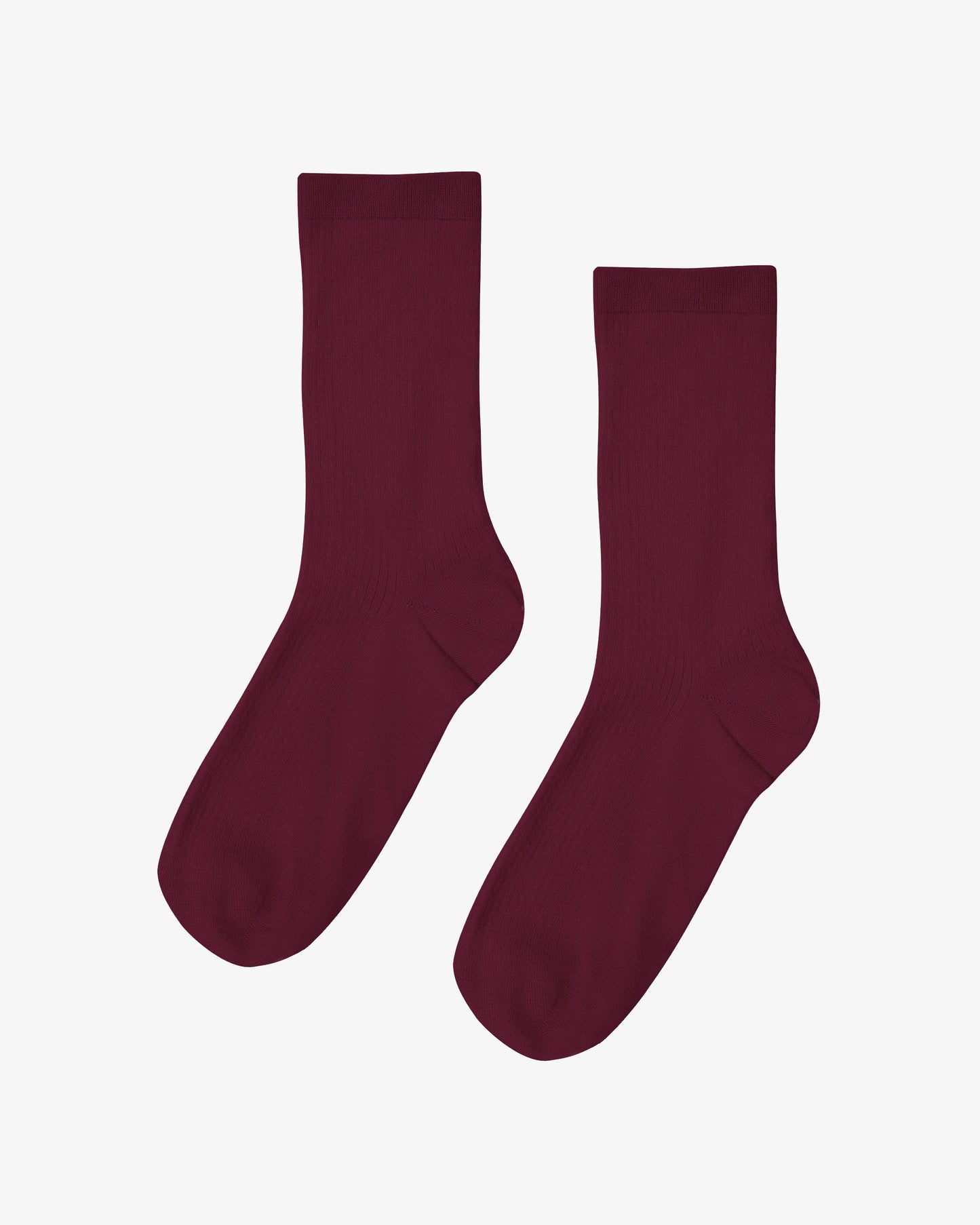 COLORFUL STANDARD SOCKEN OXBLOOD RED