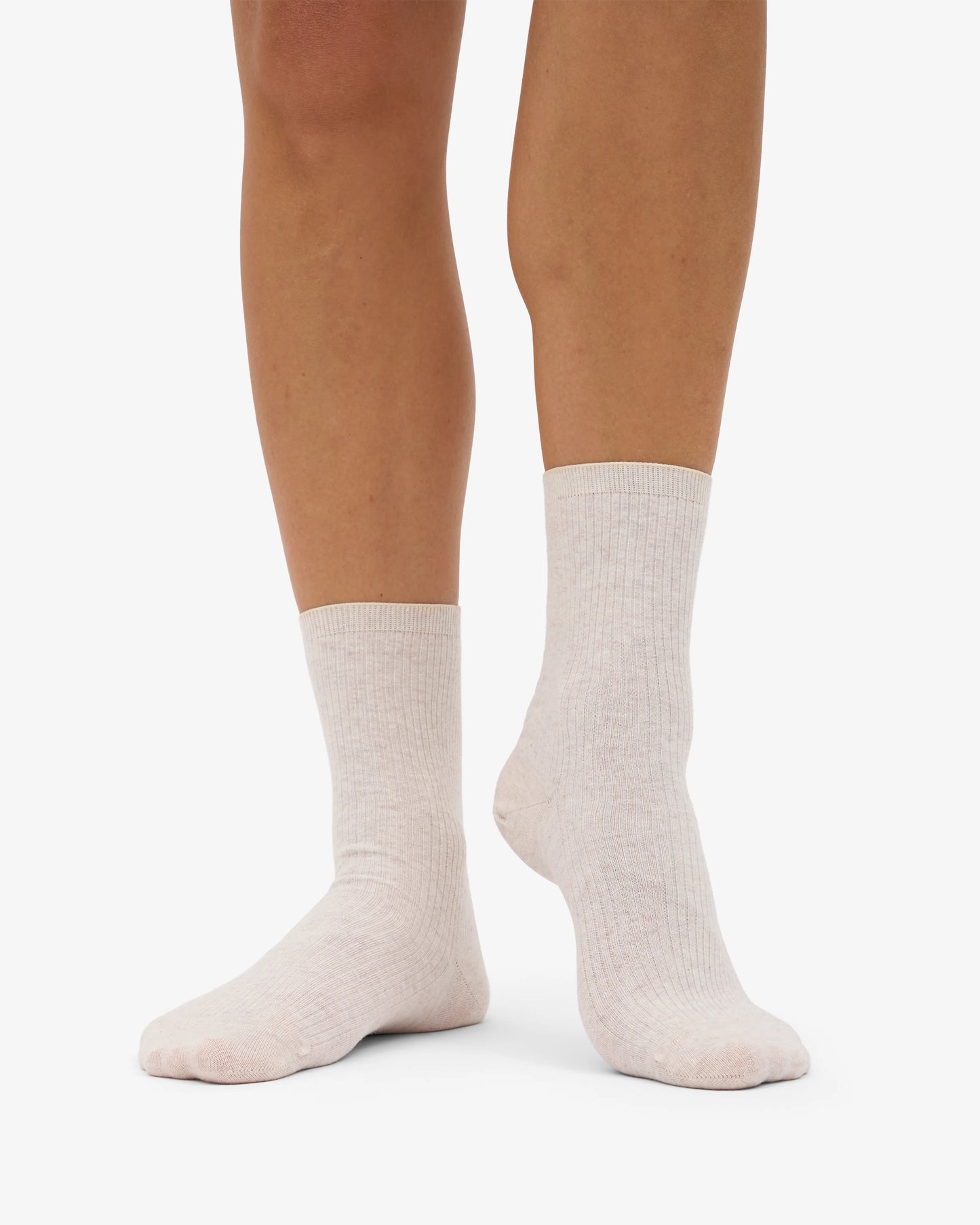COLORFUL STANDARD SOCKEN IVORY WHITE