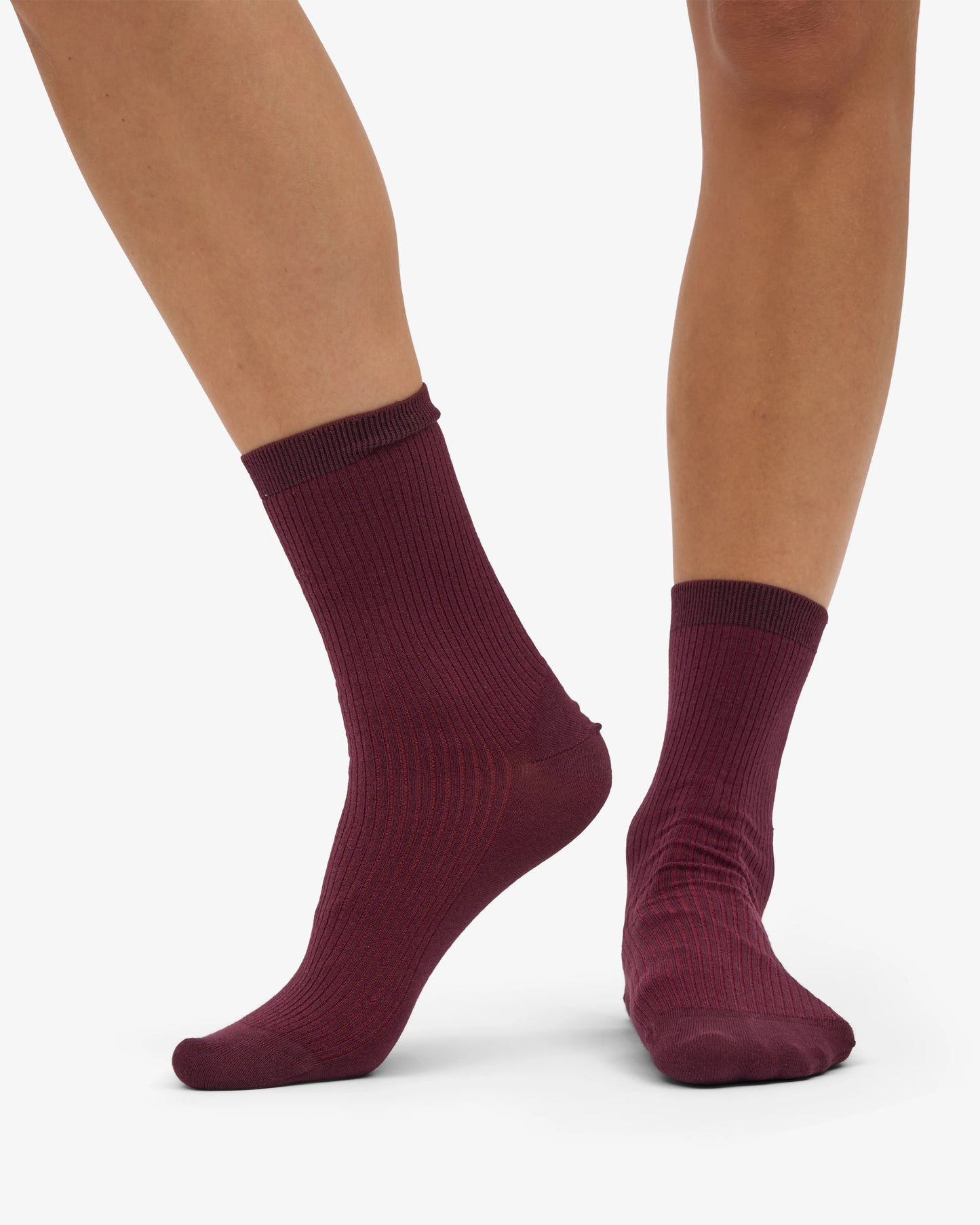 COLORFUL STANDARD SOCKEN OXBLOOD RED