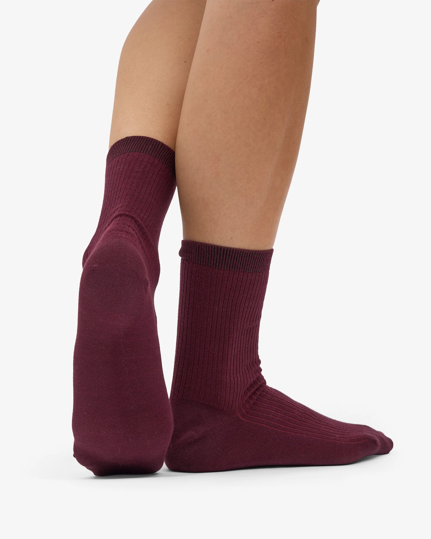 COLORFUL STANDARD SOCKEN OXBLOOD RED