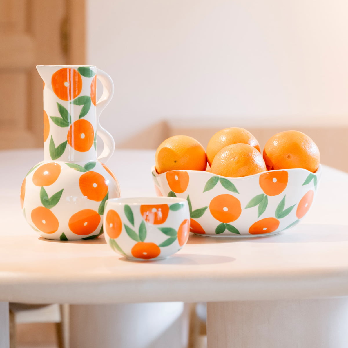 SCHÜSSEL VERA FLORAL ORANGE