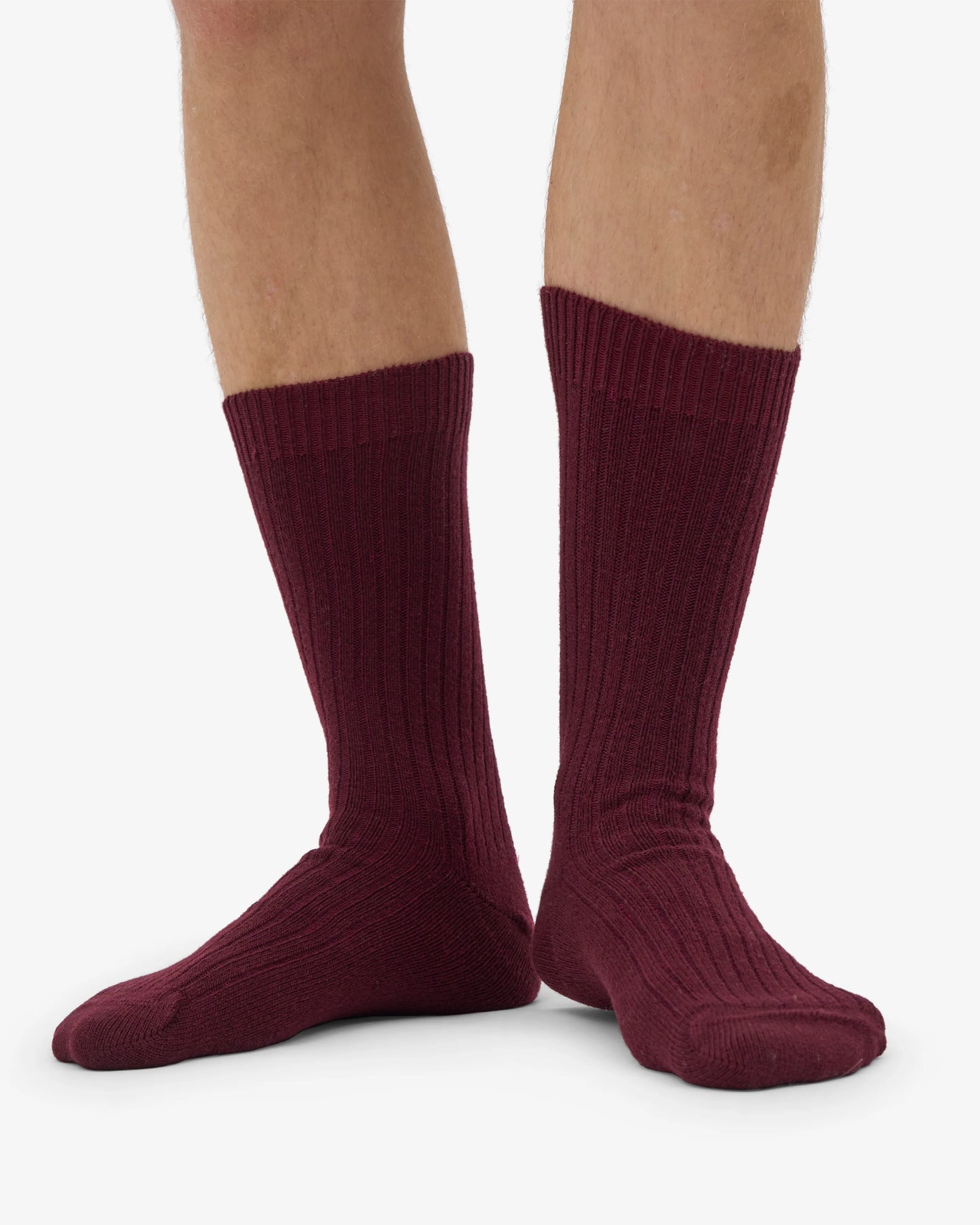 COLORFUL STANDARD MERINO SOCKEN OXBLOOD RED