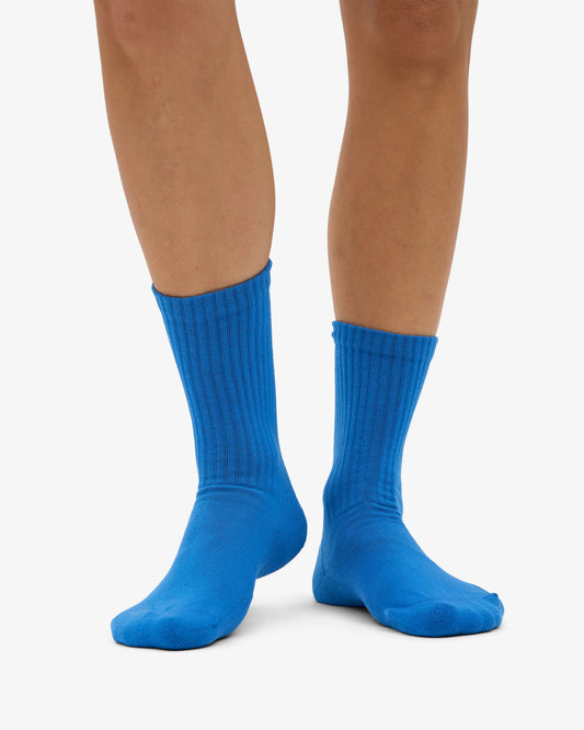 COLORFUL STANDARD MERINO SOCKEN PACIFIC BLUE