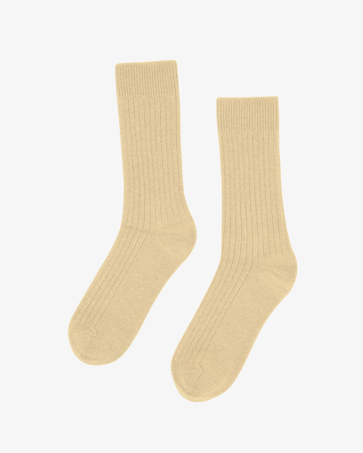 COLORFUL STANDARD MERINO SOCKEN SOFT YELLOW
