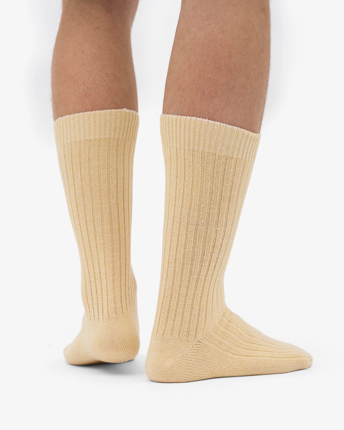 COLORFUL STANDARD MERINO SOCKEN SOFT YELLOW